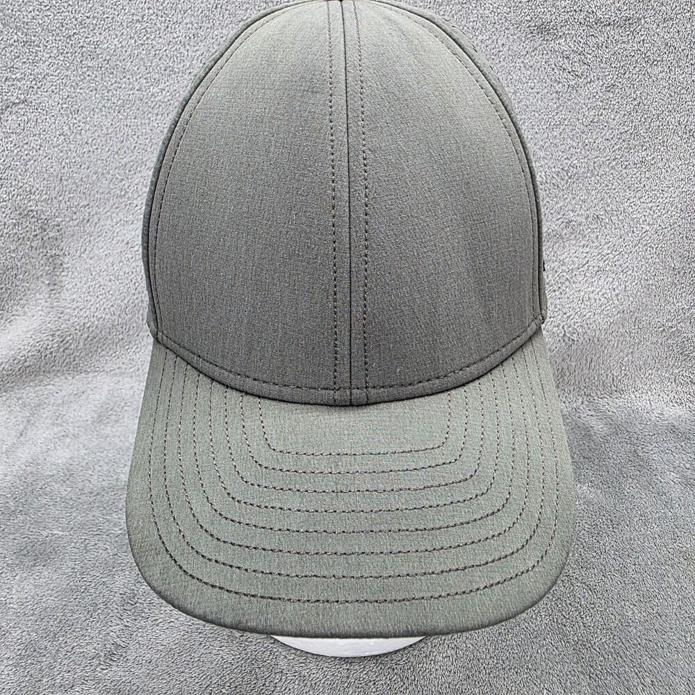 Melin A-Game Hydro Snapback Hat Mens 58cm Olive Green Water Resistant Perforated